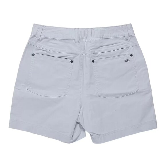 NWT Stio Rivet Twill Gray Hiking Shorts 5" Inseam - Picture 6 of 7